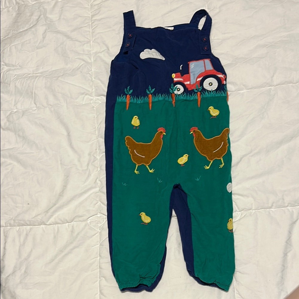 Kids Farm-Themed Overalls